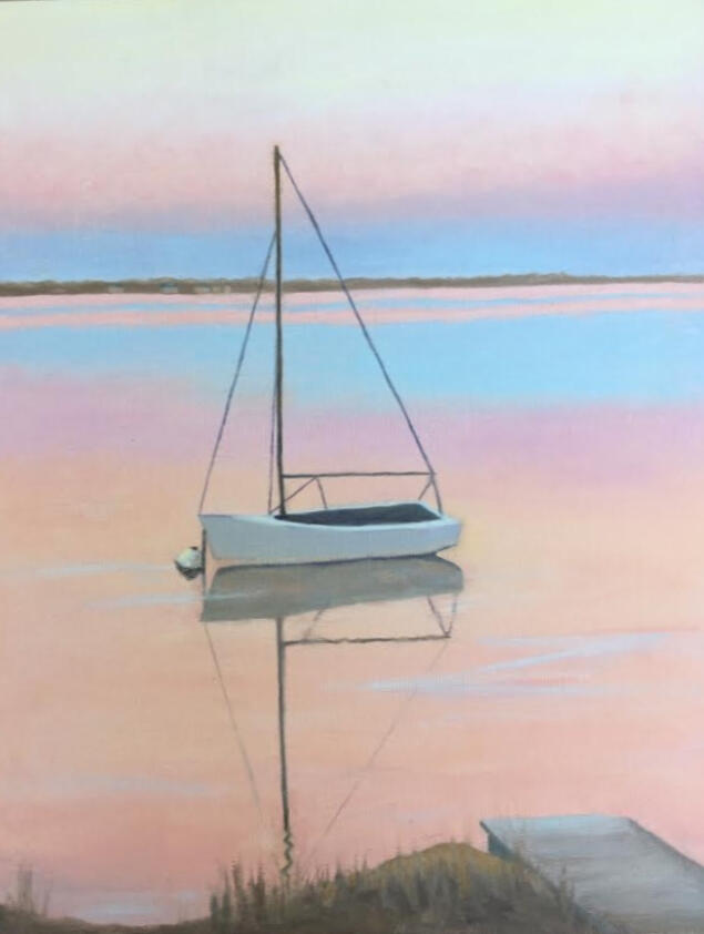 Waiting for Wind Oil Debi Graves