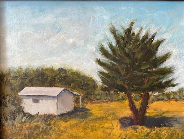 Ninigret Cabin Oil Chris Gorham