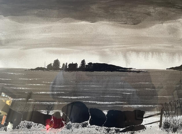 Storm a Comin&#39; Oil Chris Gorham